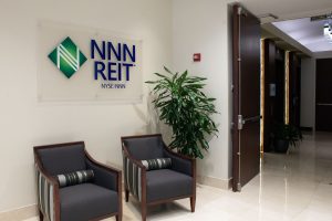 NNN REIT Lobby Sign